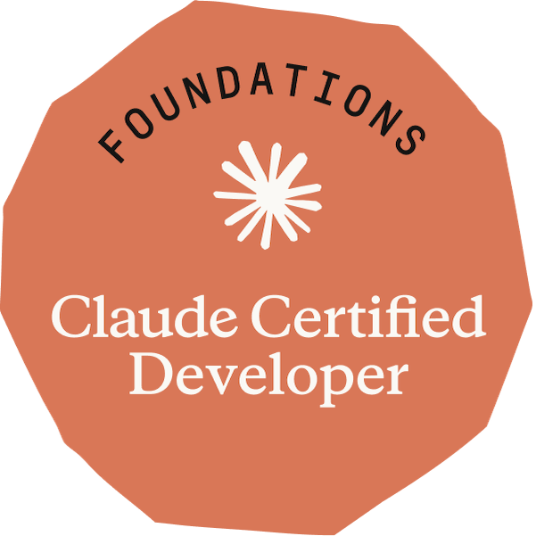 Claude Certified Developer, Foundations